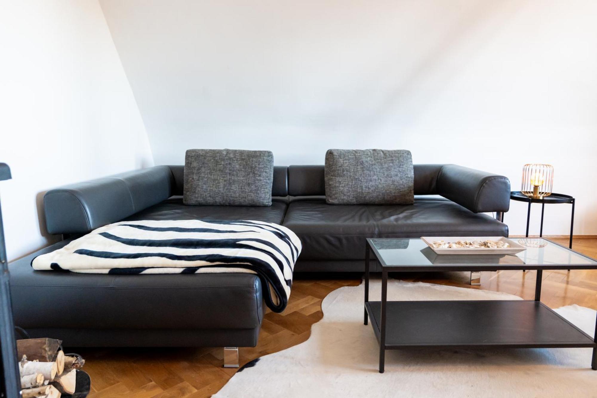 Doppelhaus- Villa Leipzig Schleussig , Moderner Altbau Apartment Dachetage Mit 2 Schlafzimmern Und Separatem Zusatzzimmer , Parkplatz - Balkon - Kamin - Eicheparkett - Arbeitsplatz 外观 照片
